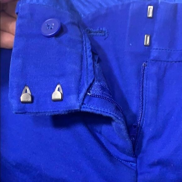 The Limited Size 4 blue dress shorts - Picture 4 of 6